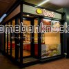 033-TSP46 ร้านขายขนมเบเกอรี่น็อคดาวน์โครงเหล็ก